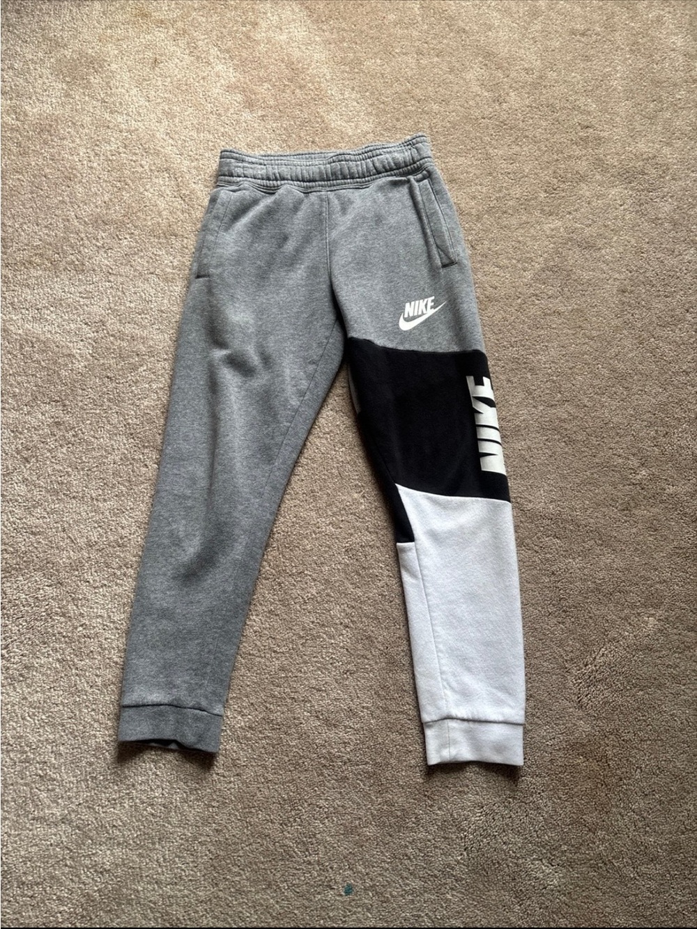 Nike B NSW Core Amplify sweatpants youth kids size small EUC